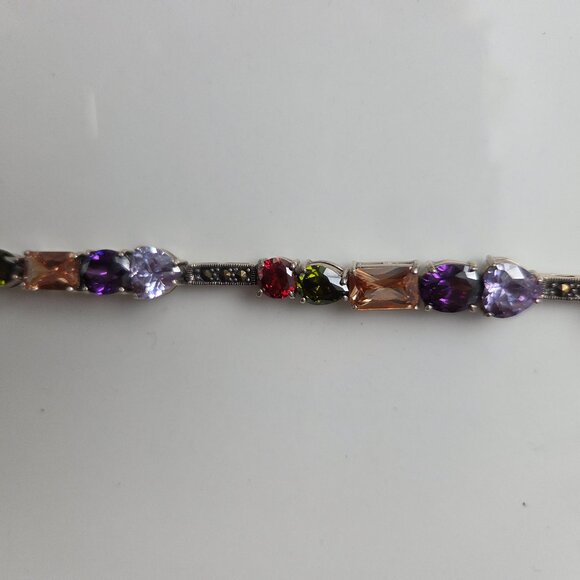 Multi Stone Bracelet - Picture 7 of 9